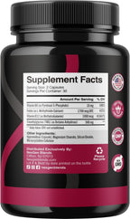 TMG Trimethylglycine con Complejo B Metilado - Suplemento de Betaina 500mg con Vitaminas B Metiladas para Apoyo a la Metilación - Vegano y No-GMO (1 Mes)