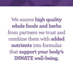 INNATE Response Formulas Men's 55+ Multivitamin, with Vitamin C, B12, D3, Choline and Methylfolate - 120 Vegan Tablets (60 Servings)