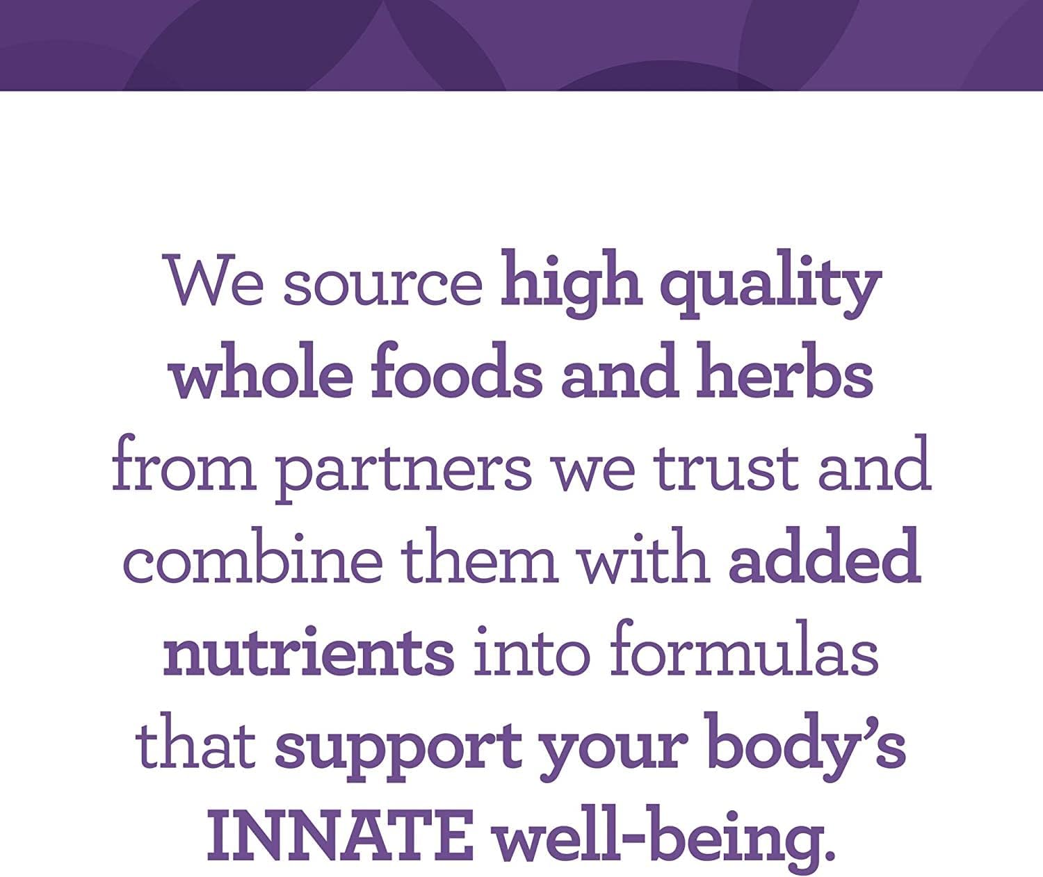 INNATE Response Formulas Men's 55+ Multivitamin, with Vitamin C, B12, D3, Choline and Methylfolate - 120 Vegan Tablets (60 Servings)