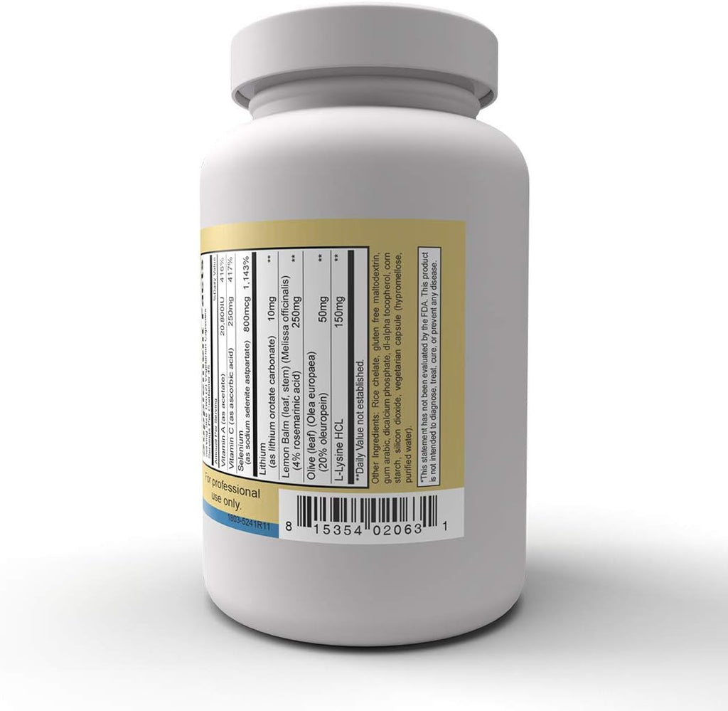 Priority One Vitamins H2PLX – Fórmula especializada de apoyo inmunológico con litio y extracto de melisa, 90 cápsulas vegetarianas