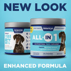 Vetericyn All-in 1 Complemento Multifuncional para Perros Senior | Digestión y Articulaciones, 90 comprimidos