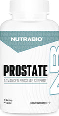 NutraBio Prostate: Advanced Prostate Function Support - Inflammation Defense and Antioxidant Support - 90 Cápsulas