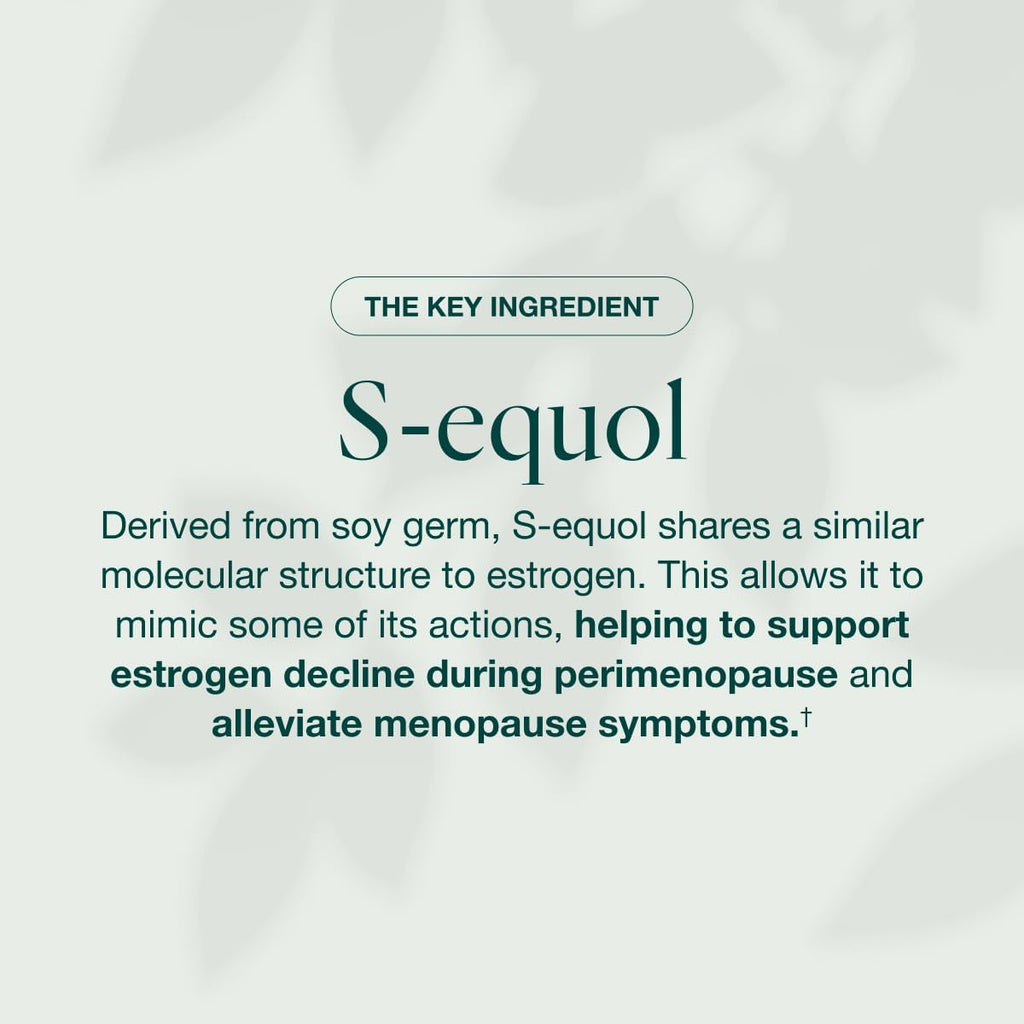 EQUELLE Alivio Multi-Síntoma Perimenopausia y Menopausia, 60 Comprimidos