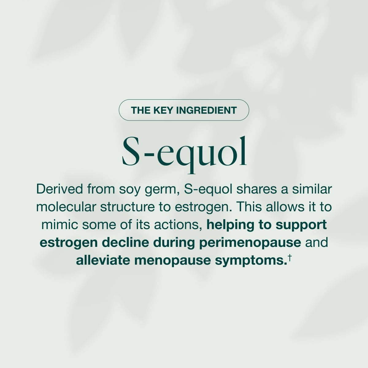 EQUELLE Alivio Multi-Síntoma Perimenopausia y Menopausia, 60 Comprimidos