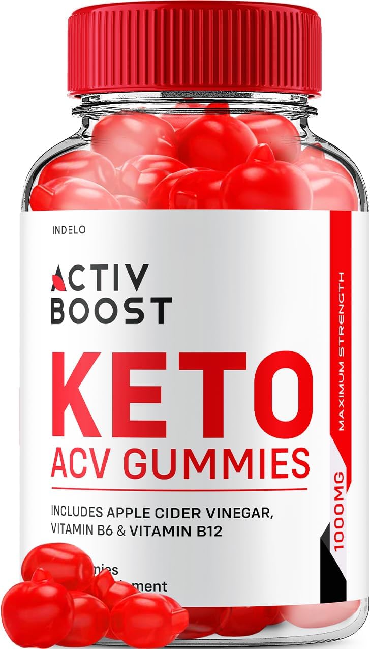 Activ Boost Keto ACV Gummies - 1000mg, 60 Gominolas