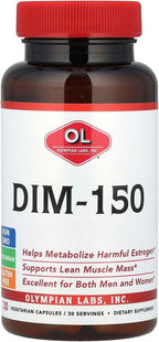 Olympian Labs DIM Extra Fuerte - 30 Cápsulas Vegetarianas
