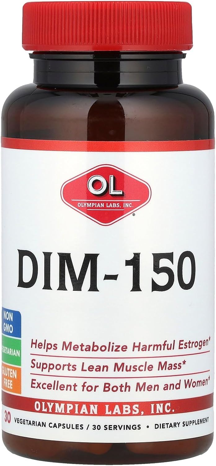 Olympian Labs DIM Extra Fuerte - 30 Cápsulas Vegetarianas