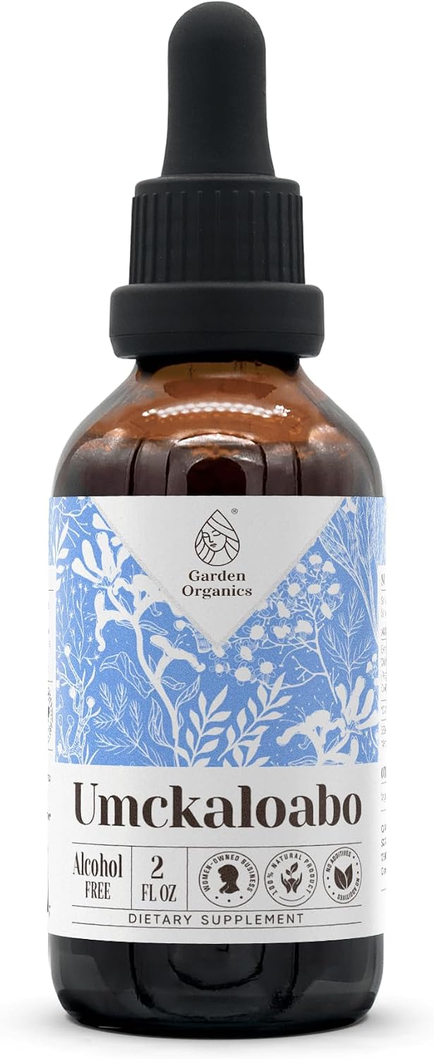 Umckaloabo Tintura Natural Sin Alcohol, Extracto Líquido, 60 ml