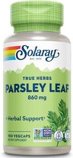Cápsulas de Perejil 860 mg - 100 Cápsulas - Solaray