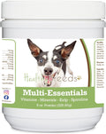 Healthy Breeds Rat Terrier Multi-Essentials Polvo para Perros - Suplemento de Vitaminas, Minerales y Antioxidantes - 227 g