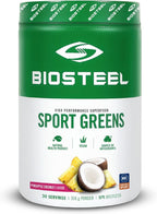 BIOSTEEL Sport Greens Powder - Superalimento en Polvo - Piña Coco - 30 Servicios