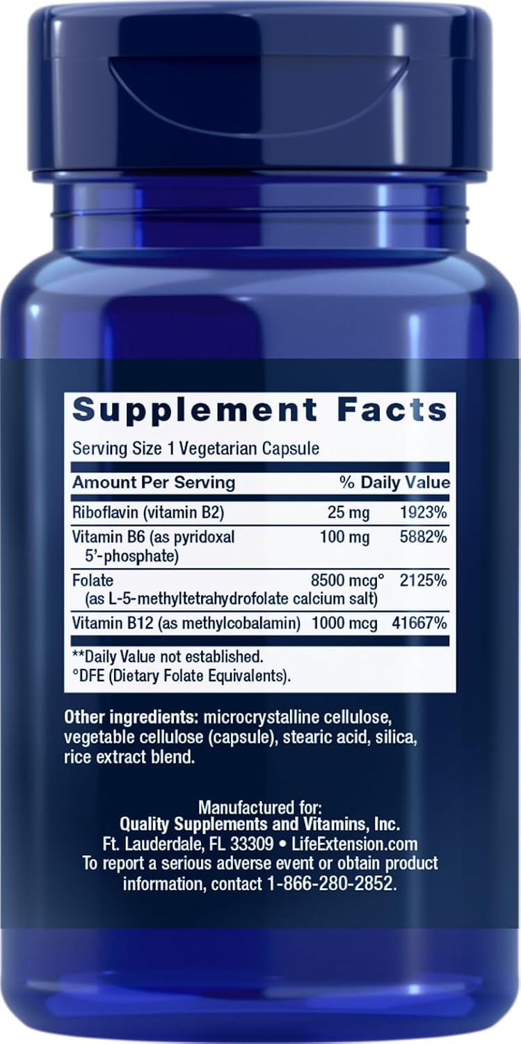 Life Extension Homocysteine Resist, 120 Cápsulas Vegetarianas (Pack de 2)