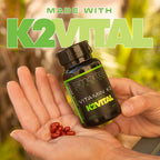 Smarter Vitamin K2 MK7 100mcg con K2VITAL® y Kale, 180 Cápsulas Blandas (3 Envases)