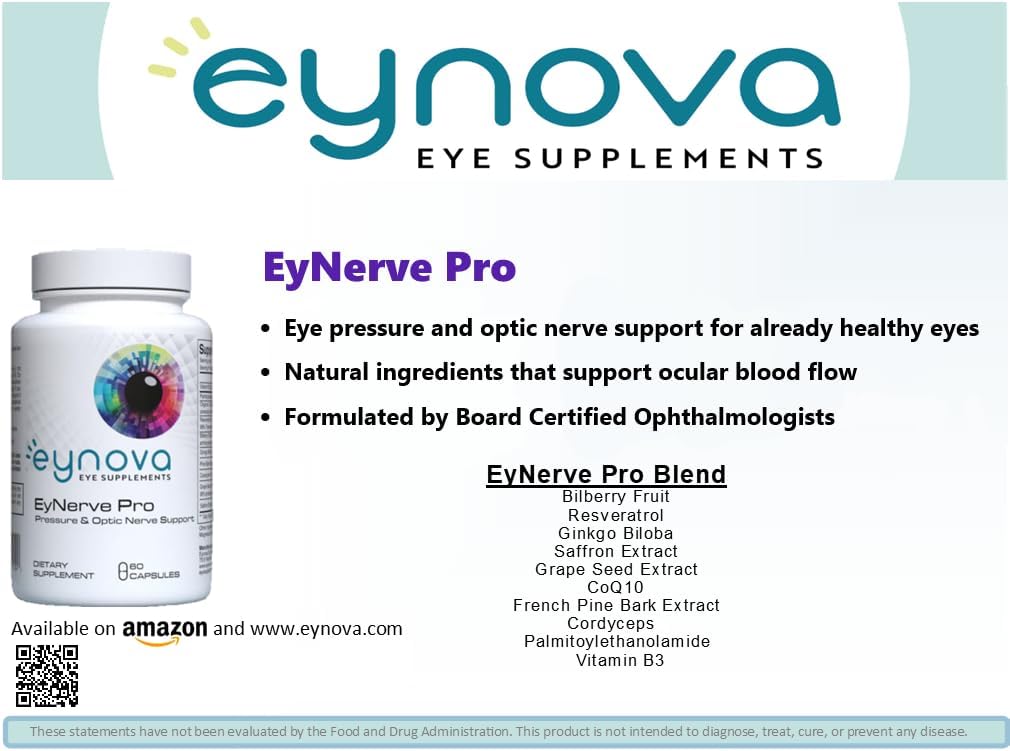 EyNerve Pro - Apoyo para la Presión y el Nervio Óptico