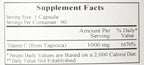 Cardiovascular Research Vitamina C-1000 Cápsulas, 90 unidades
