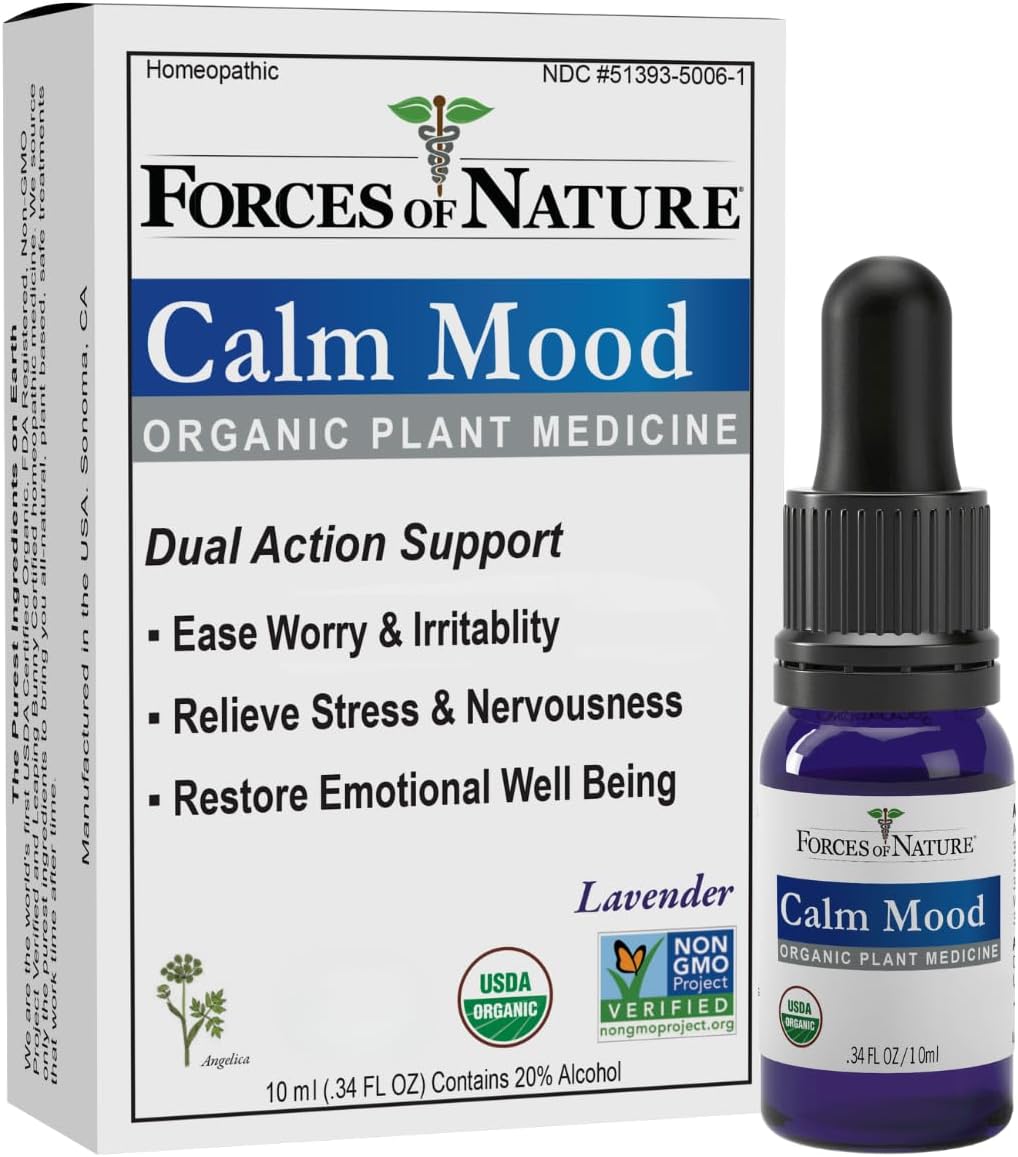 Forces of Nature Calm Mood, Medicina Homeopática Orgánica (30 ml)
