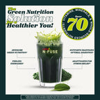 Saba N-Fuse Super Greens Powder – 50+ Superalimentos, Probióticos, Enzimas Digestivas y Adaptógenos