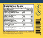 Core Minerals - Suplemento de Minerales Traza con Vitamina D3, Magnesio Glicinato y Yodo (120 Cápsulas)