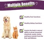 Amber Naturalz Kit de Detox Interno Gold para Mascotas
