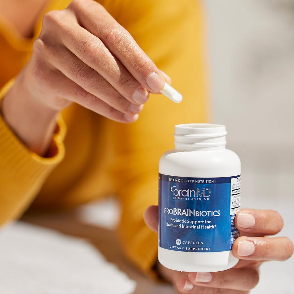 BRAINMD Dr. Amen ProBRAINbiotics - 3 Mil Millones UFC, 60 Cápsulas