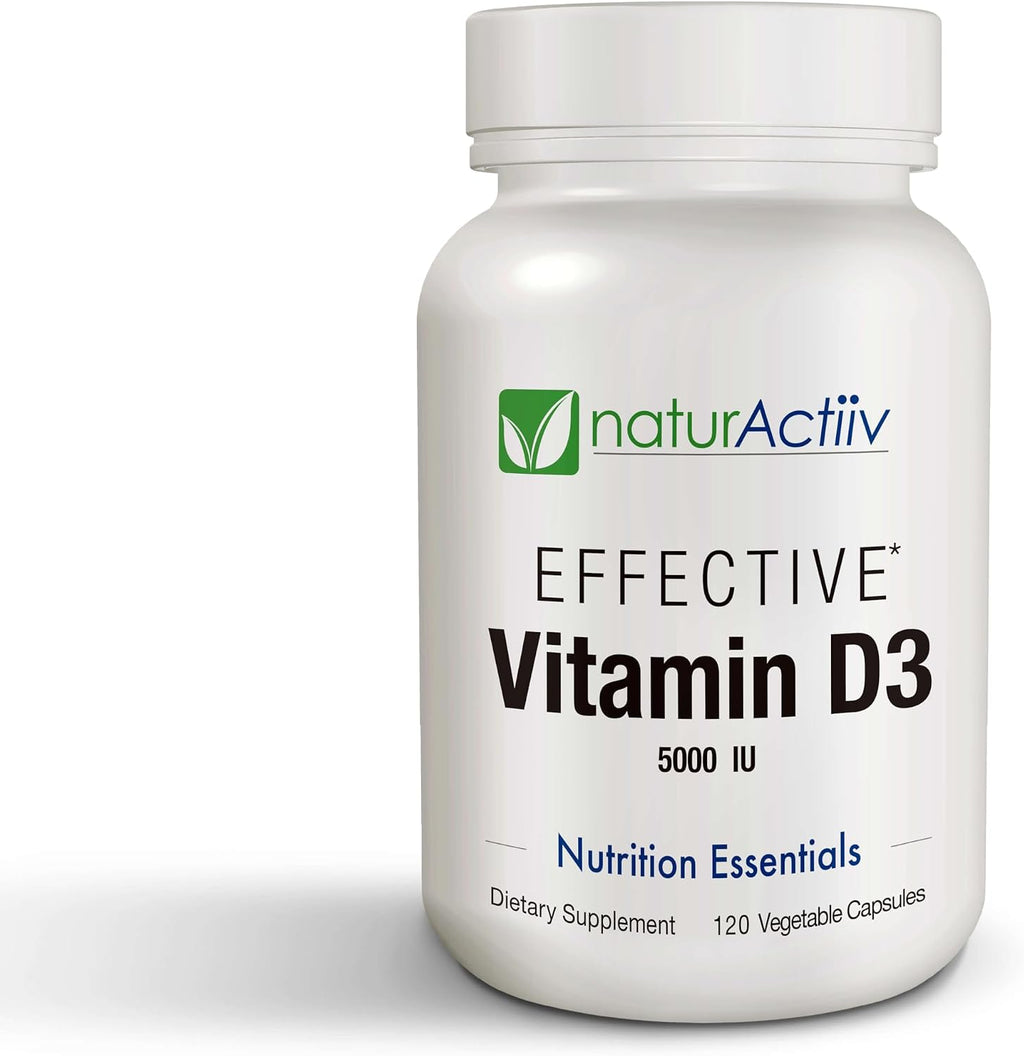 naturActiiv Organic Vitamin D3 125 mcg (5000 IU) - Mini-Capsules