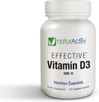 naturActiiv Organic Vitamin D3 125 mcg (5000 IU) - Mini-Capsules