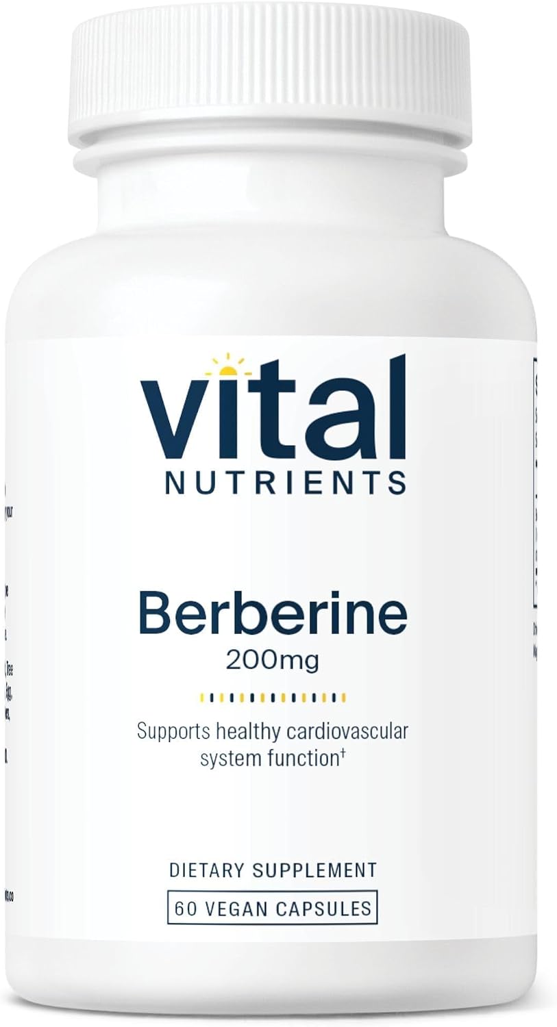 Berberina 200 mg - 60 Cápsulas Veganas - Vital Nutrients