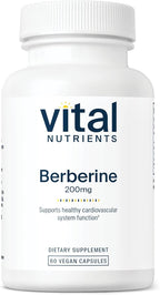 Berberina 200 mg - 60 Cápsulas Veganas - Vital Nutrients