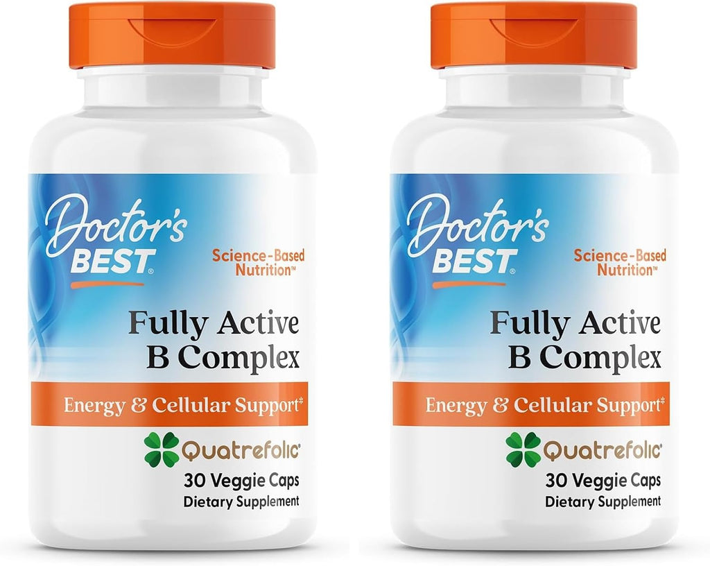 Doctor's Best Complejo B Activo Metilado - 60 Cápsulas Vegetales