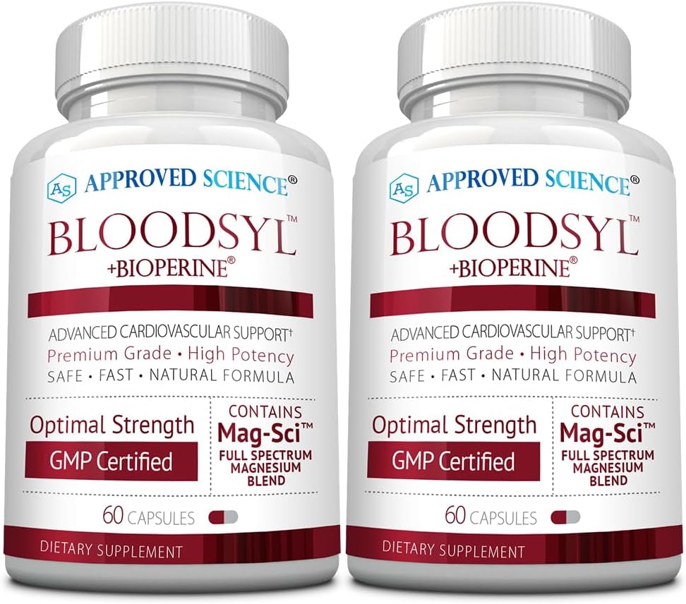 Approved Science Bloodsyl - Suplemento para la Tensión Arterial - 180 Cápsulas Veganas