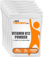Vitamina B12 Metilcobalamina en Polvo - 200mcg por dosis, 5 kg
