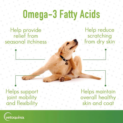 Vetoquinol Triglyceride OMEGA - Aceite de – Vitamina E: Poderoso antioxidante que protege las células del daño – Image 4