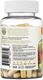 Zahler Multivitamínico 50+ Sin Hierro con Luteína, 60 Cápsulas