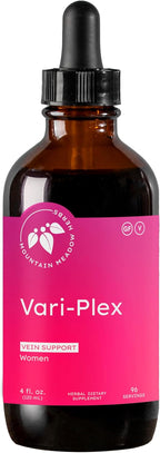 Vari-Plex de Mountain Meadow Herbs - Apoyo natural para venas y circulación, extracto líquido de bilberry (118 ml)