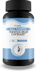 Max Tinnpro Cápsulas para el Apoyo del Tinnitus - Complemento para la Salud Auditiva