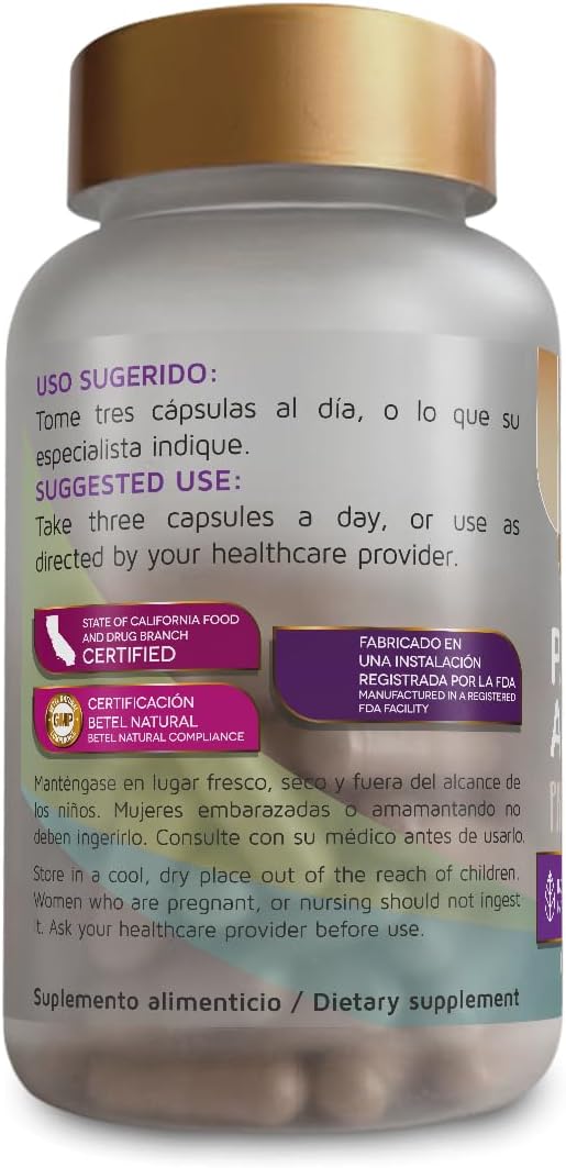 Betel Natural Pau de Arco Cápsulas – 1500 mg por dosis