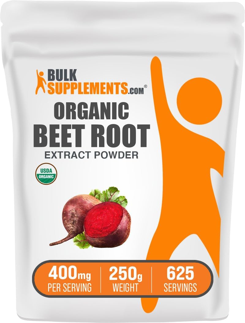 Extracto Orgánico de Raíz de Remolacha en Polvo - 500 g (1,1 lb)