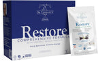 Dr. Tennant's Restore Batido de Vainilla - Más de 50 Vitaminas y Minerales Metilados, 23g Proteína Vegana, Orgánico, Sin Gluten - 14 Días