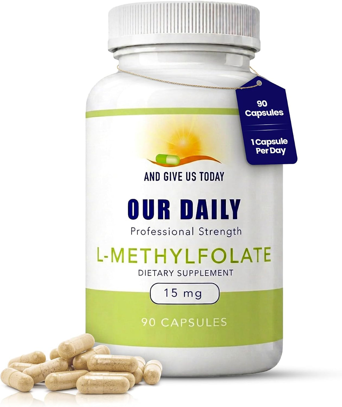 Our Daily Vites L-Metilfolato 15mg - 120 – Sin gluten – Image 10