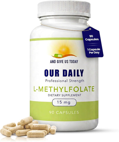 Our Daily Vites L-Metilfolato 15mg - 120 – Sin gluten – Image 10