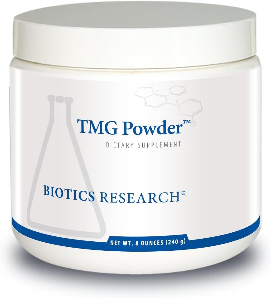 Biotics Research TMG Powder – Trimetilglicina (Betaína) en Polvo 240g