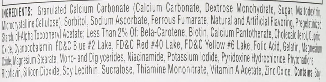 Flintstones Multivitaminas Masticables para Niños con Hierro, Calcio, Vitaminas C y D, 300 Comprimidos (Paquete de 2 x 150)