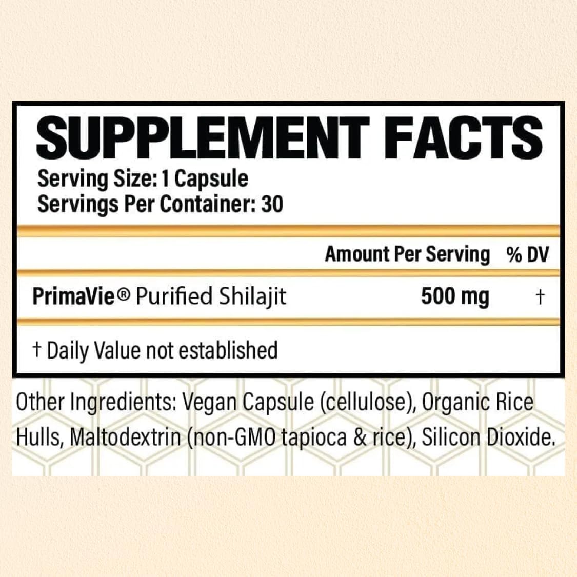 CHOQ Shilajit - Cápsulas Veganas 500 mg - Ácido Fúlvico >50%