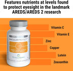 ScienceBased Health MacularProtect AREDS 2 Formula – Eye Health Supplement with Lutein, Zeaxanthin, and B Vitamins – 60 Capsules