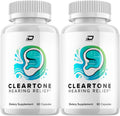 ClearTone Healthy Ear Support - Suplemento para el Cuidado Auditivo (120 Cápsulas)
