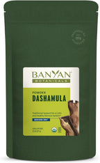 Banyan Botanicals Dashamula Powder – Fórmula Ayurvédica Calmante – ½ lb (227 g)