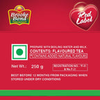 Brooke Bond Red Label Natural Care con 5 Ingredientes Ayurvédicos (2 x 250 g)