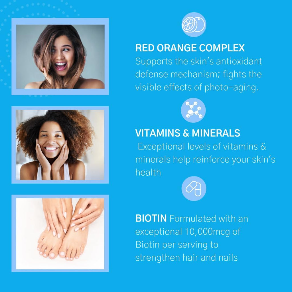 Consult Beaute Caps PRO - Biotina 10500 mcg, 60 Cápsulas