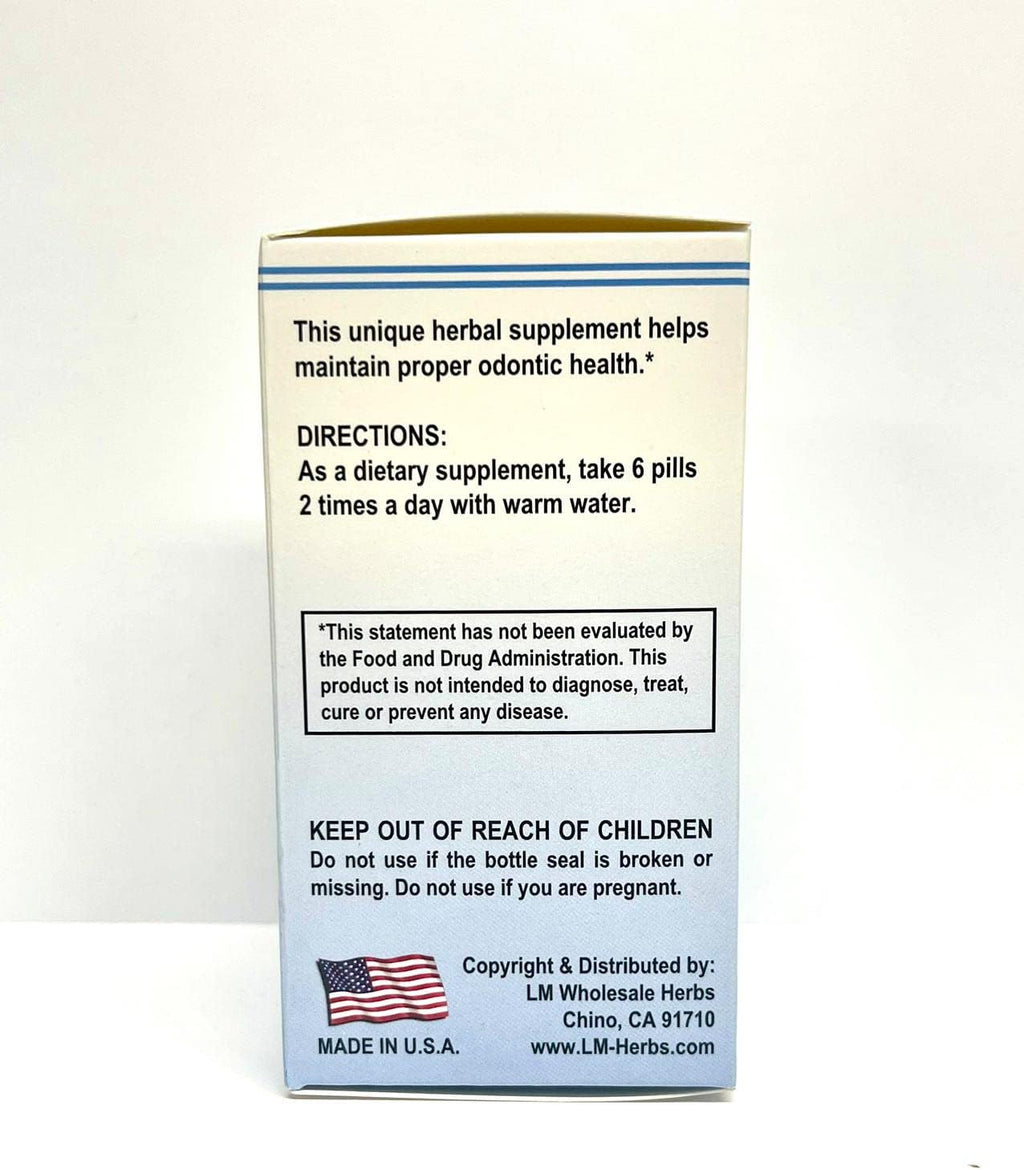 Odontic Health Toothache Herbal Supplement