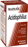 Health Aid Acidophilus (100 millones) 60 Cápsulas Veganas